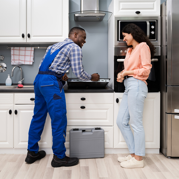 can you provide an estimate for cooktop repair before beginning any work in Preston